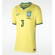 Billige Fotballdrakt Brasil Gabriel Magalhaes #3 Replika Hjemmedrakt Dame VM 2026 Kortermet Billige Fotballdrakt Brasil Gabriel Magalhaes #3 Replika Hjemmedrakt Dame VM 2026 Kortermet